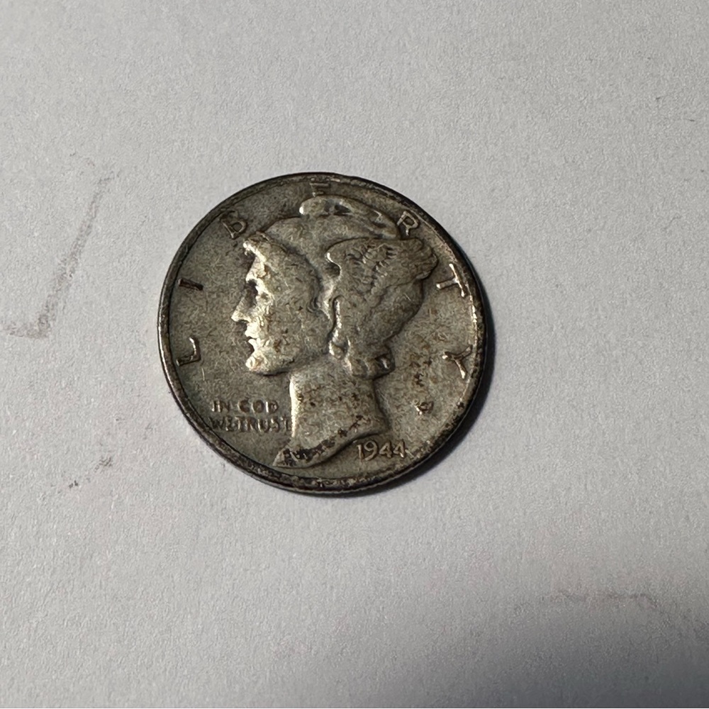 1944 Mercury Dime